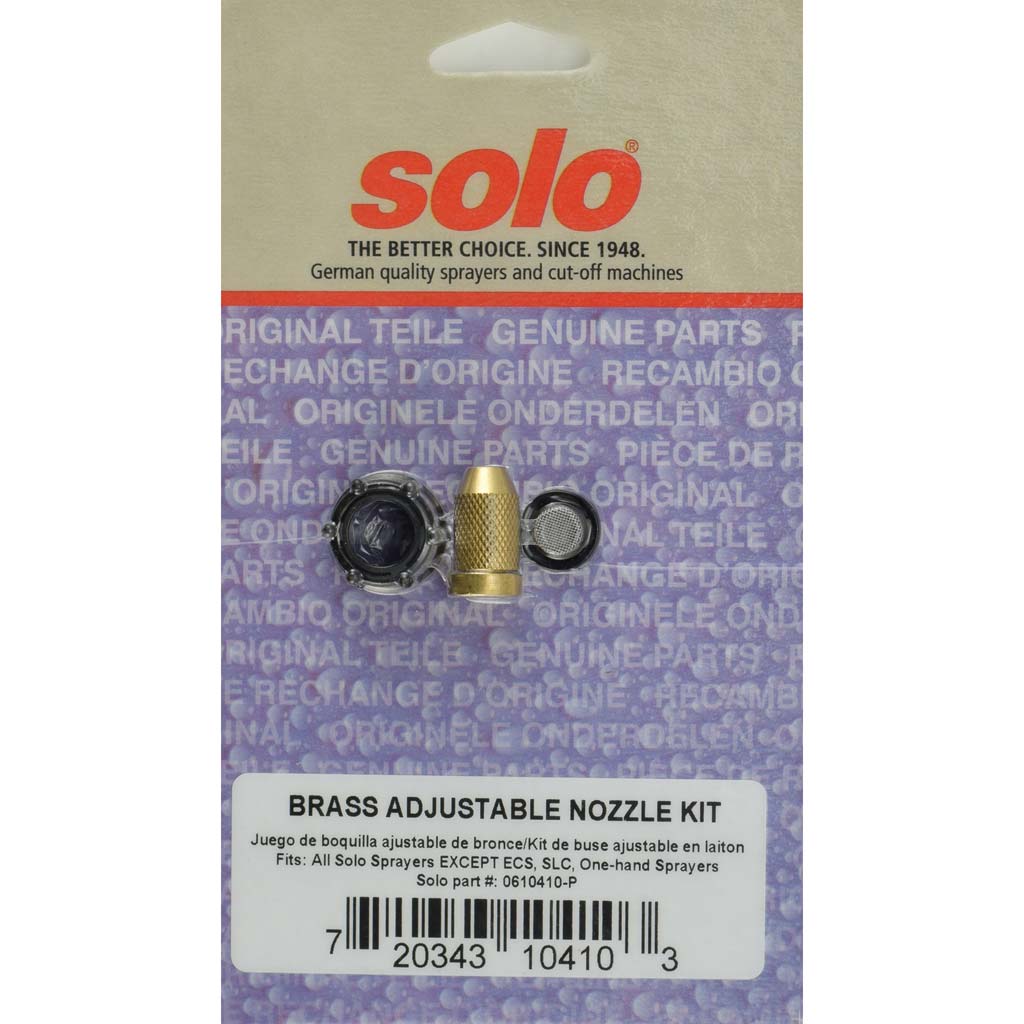 Solo Brass Adjustable Nozzle 4900206