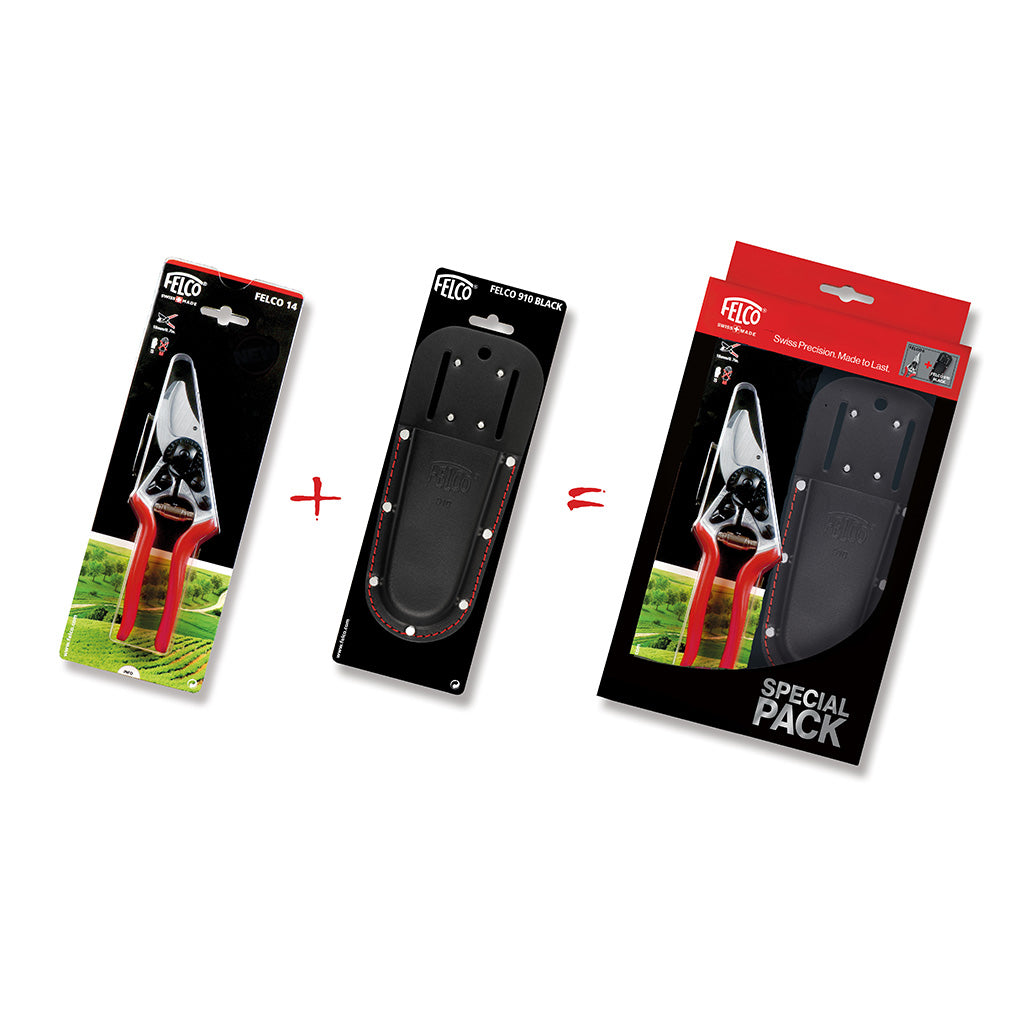 Felco 14 + Felco 910 Black Special Pack
