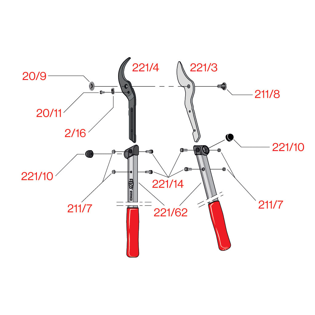 Felco 221-80 80cm Lopper