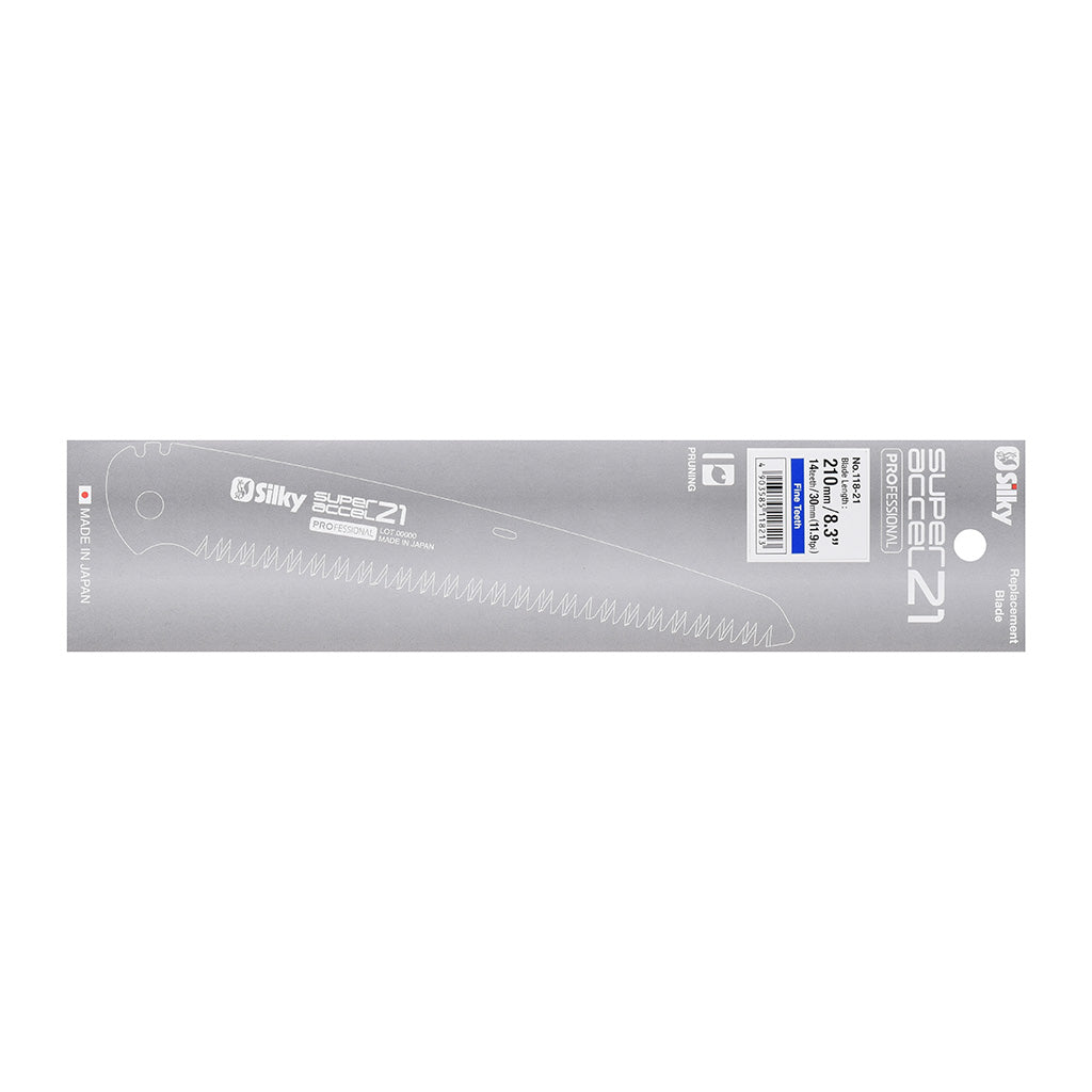 Silky Super Accel 210mm Fine Tooth Blade (118-21)