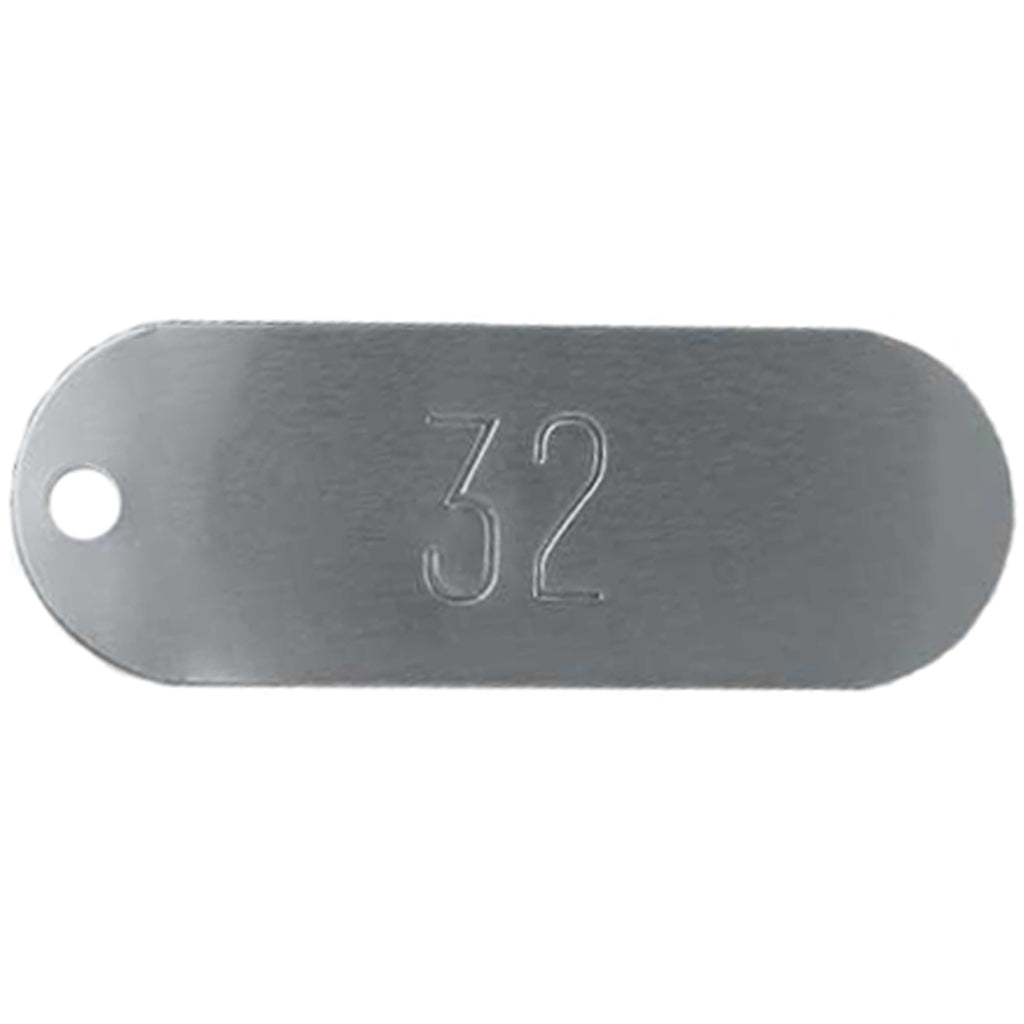 Aluminium Numbered Tree Tags