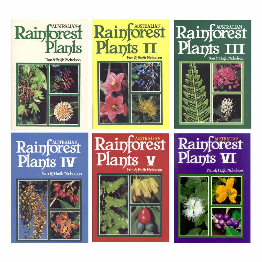 Australian Rainforest Plants Vol 1-6 - Forestry Tools