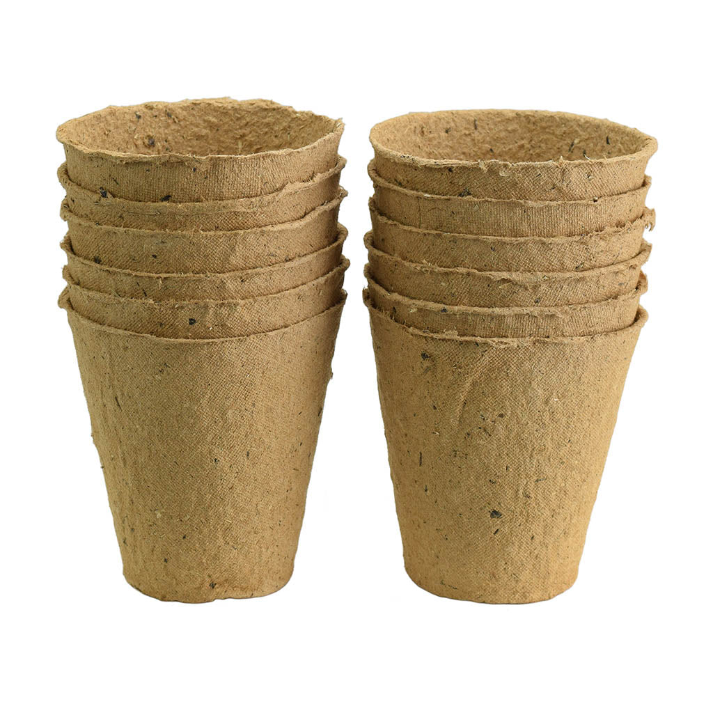 8 cm plant pots Bio Pots 8cm (12 pack)
