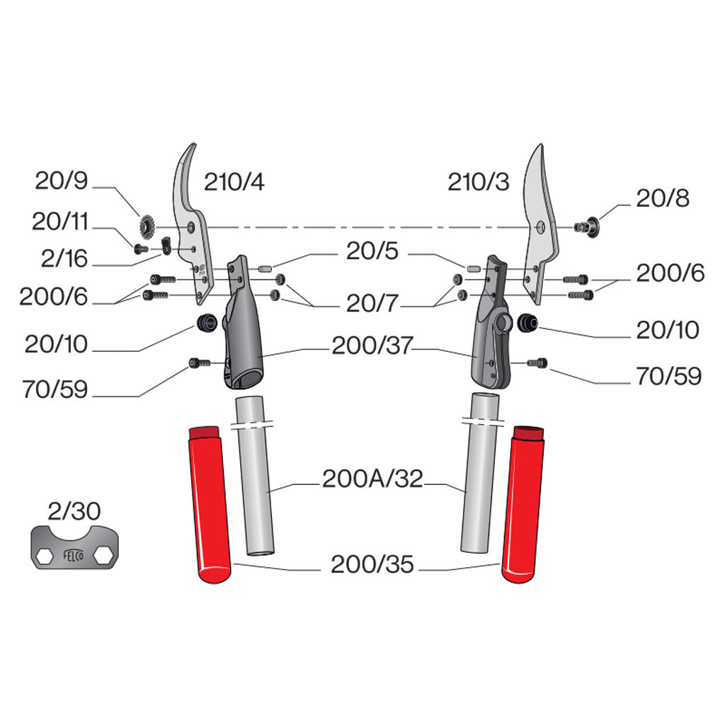 Felco 210A-50 50cm Lopper
