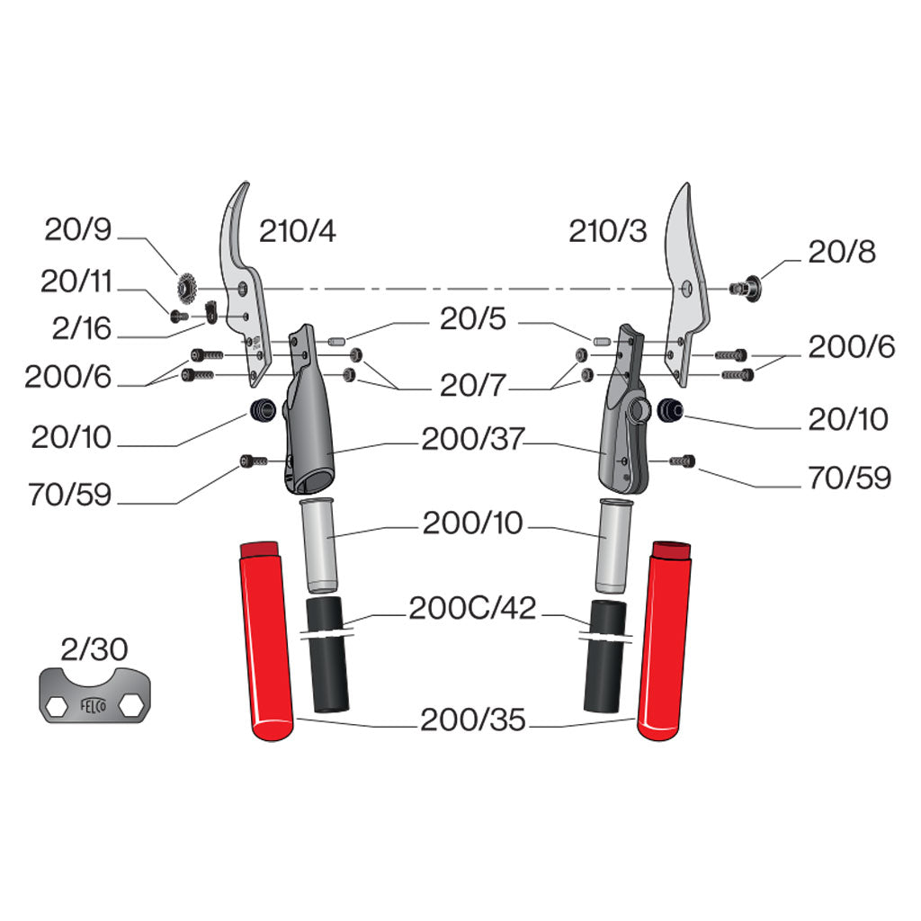 Felco 210C-60 Lopper