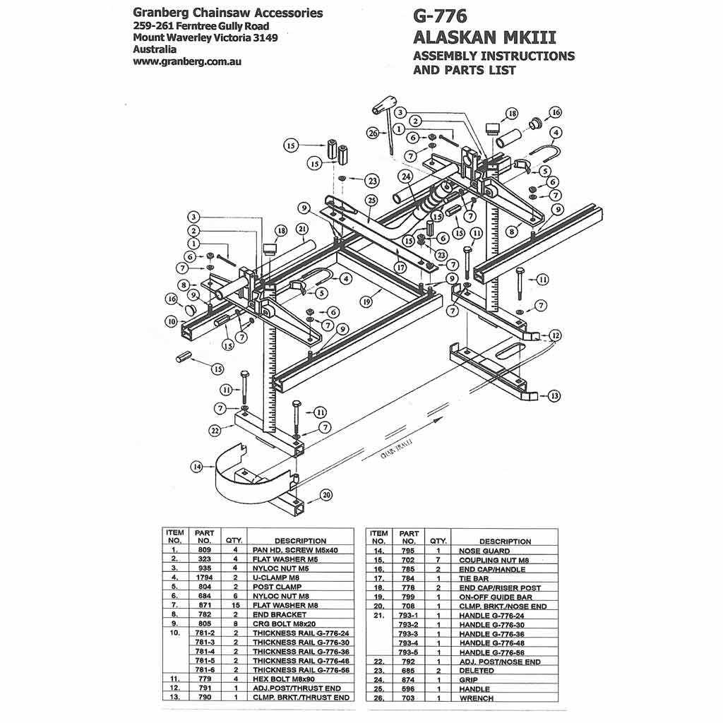 Granberg Alaskan Mill MKIII