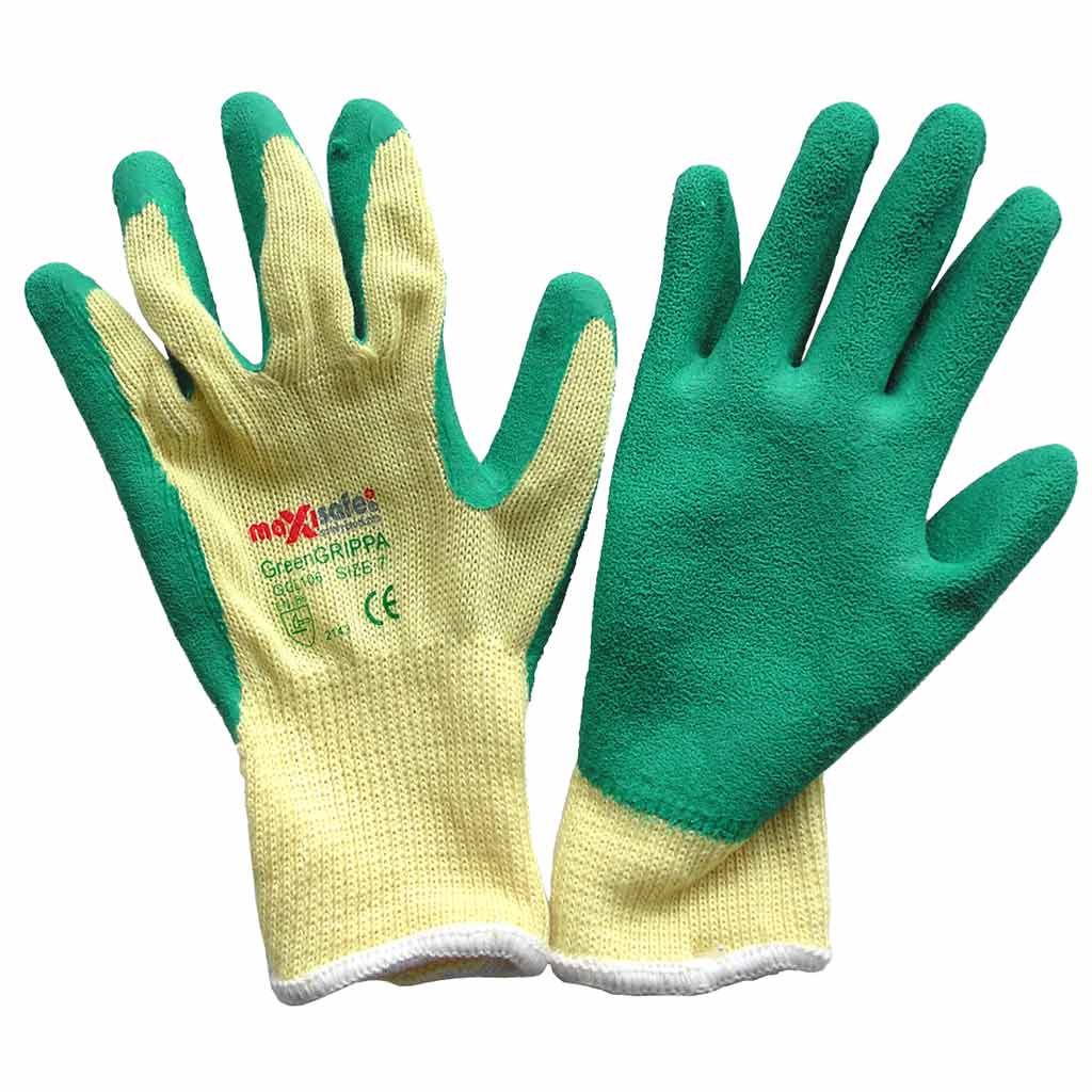 Green Grippa Gloves