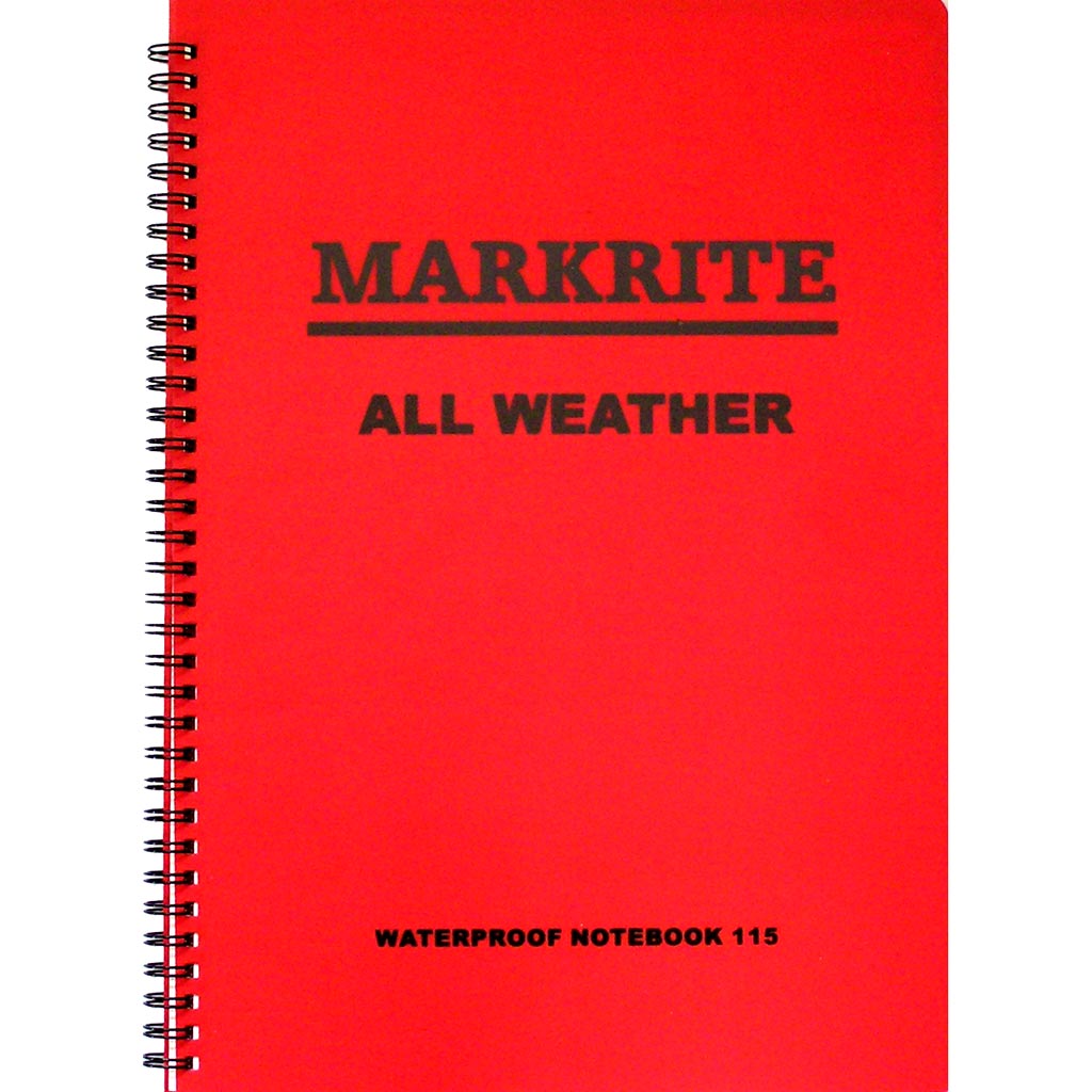 Markrite BKS115 Waterproof A4 Notebook