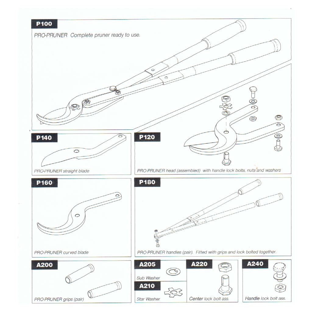 Pro-Pruner P100 Blade (P140)