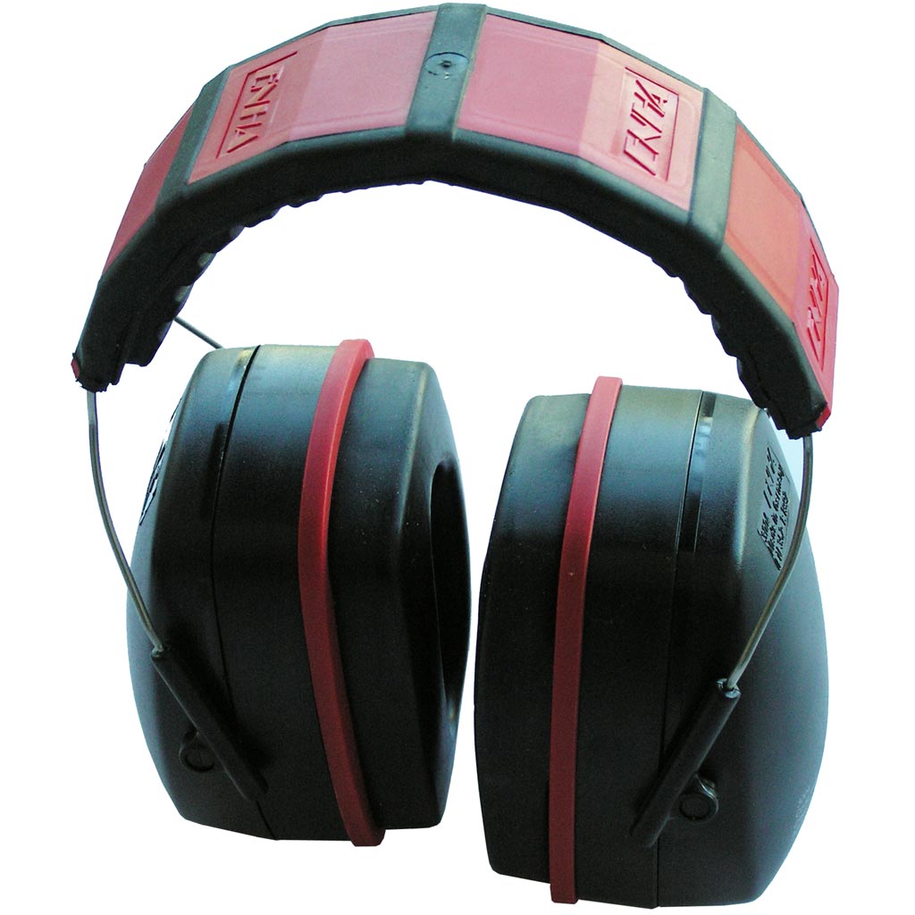 Rockman 3004 Red Earmuffs Class 5