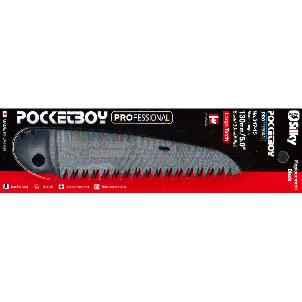 Silky Pocketboy lame de scie 17cm, denture large 347-17 Silky Pocketboy lame de scie 17cm, denture large 347-17