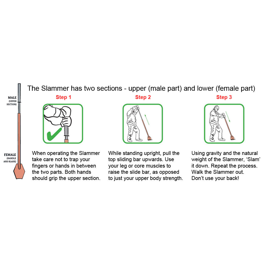 Chisel Point Slammer Tool